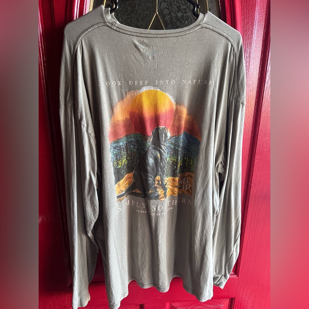 Simply Southern Long Sleeve Shirt - “Look Deep into Nature”